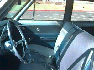 1965 Chevrolet Chevy II Nova front seat