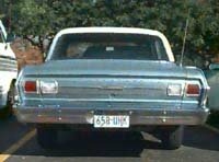 1965 Chevrolet Chevy II Nova rear