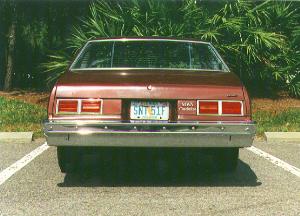 1976 Chevrolet Nova rear