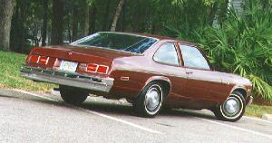 1976 Chevrolet Nova rear