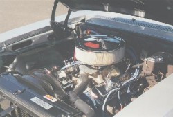 1976 Chevrolet Nova engine